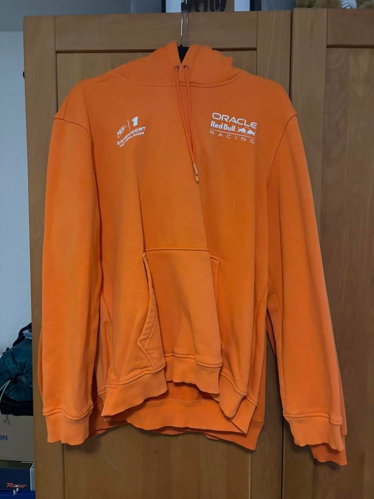 Max Verstappen, Ophalen of Verzenden, Zo goed als nieuw, Maat 56/58 (XL), Oranje