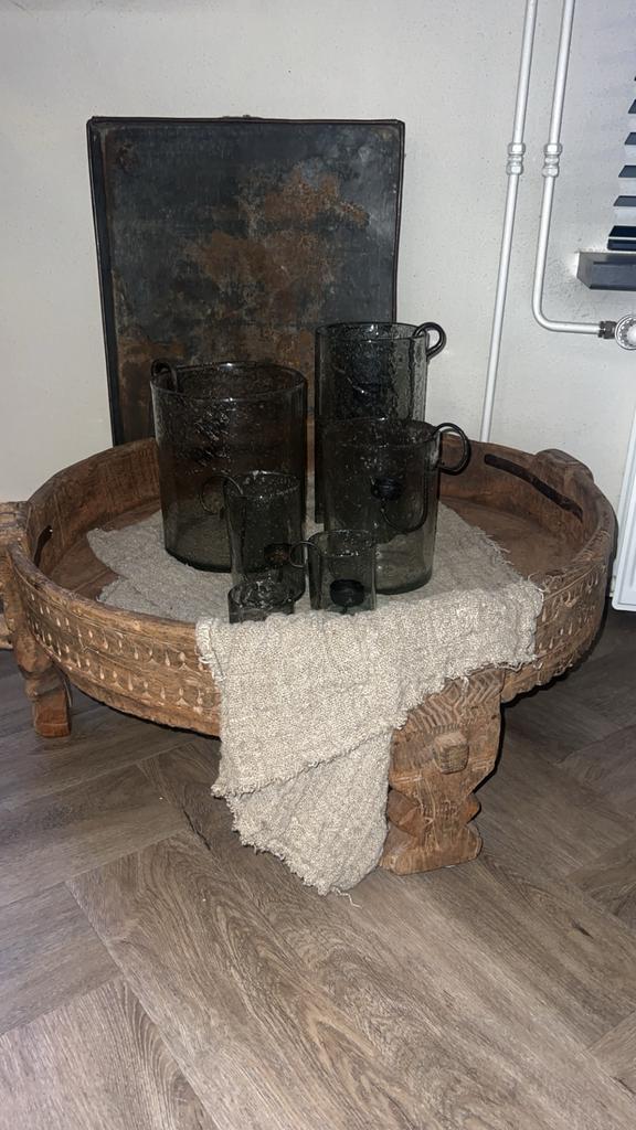 Prachtige chakki tafel, Ophalen, 200 cm of meer, 50 tot 100 cm, Zo goed als nieuw