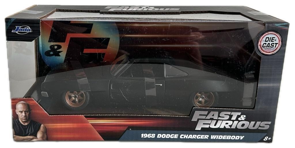 Jada 1968 Dodge Charger Widebody 1/24 nieuw, Ophalen of Verzenden, Nieuw