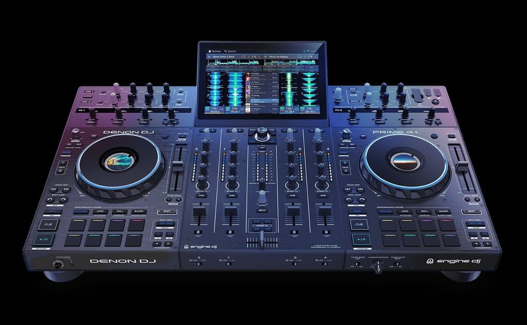 Denon DJ Prime 4+ DJ Controller zgan 6mnd oud met garantie, Muziek en Instrumenten, Dj-sets en Draaitafels, Ophalen, Zo goed als nieuw