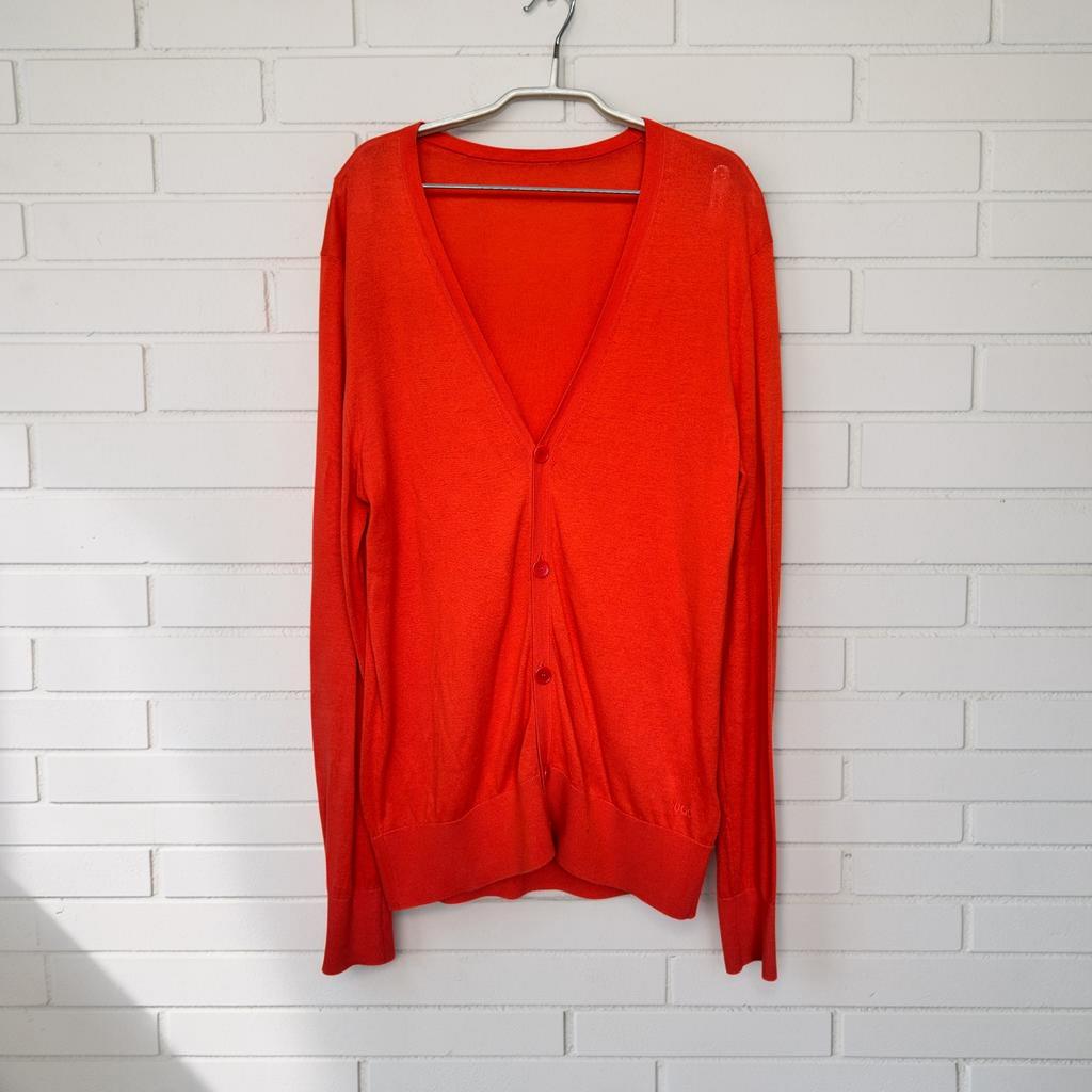 Hugo Boss Vest Maat M Oranje Gebreid Sidoco Koningsdag, Maat 48/50 (M), Hb, Oranje, Hb