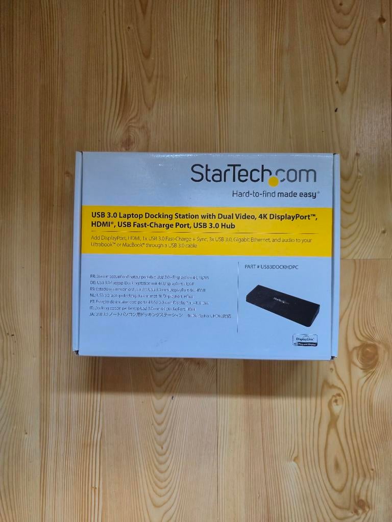 StarTech Docking station Nieuw!, Computers en Software, Dockingstations, Nieuw, Docking station, Laptop, Ophalen of Verzenden