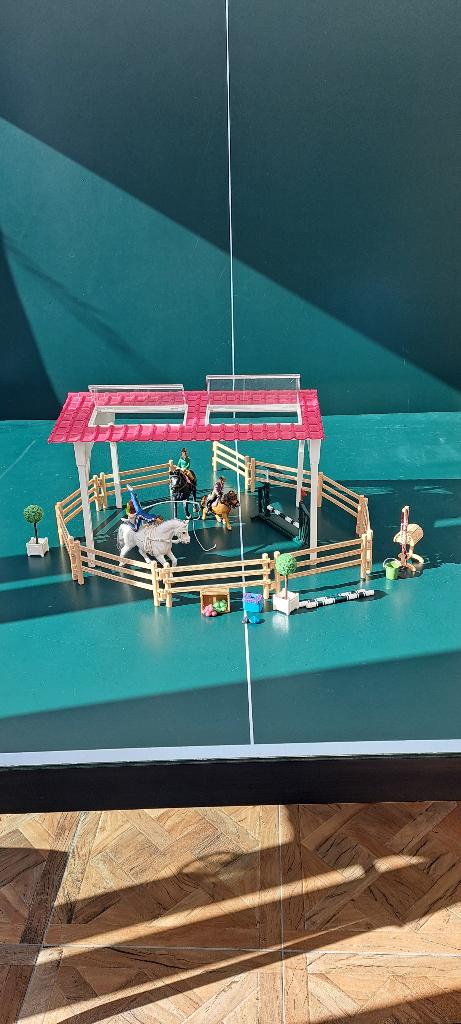 Schleich Buiten weide / Buitenbak, Ophalen of Verzenden, Zo goed als nieuw