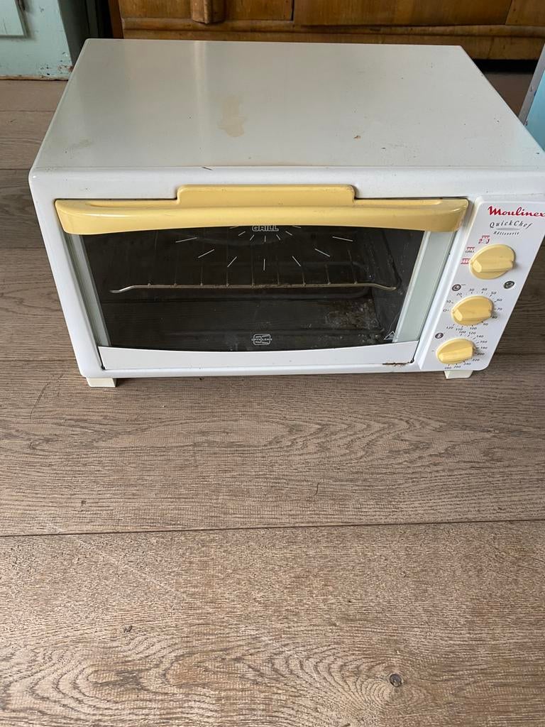 Oventje moulinex klein formaat, Witgoed en Apparatuur, Ovens, Ophalen, Zo goed als nieuw, Minder dan 45 cm