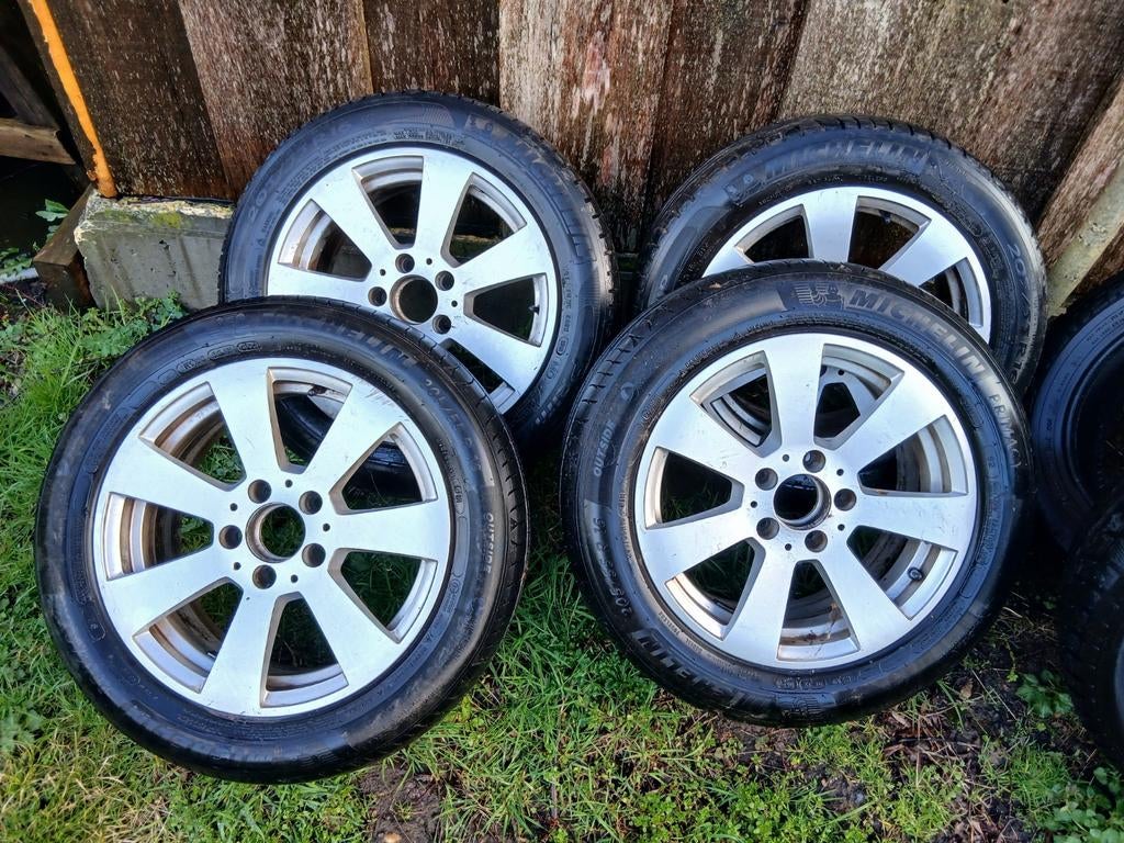 Set 4 originele lichtmetalen Mercedes velgen, Ophalen of Verzenden