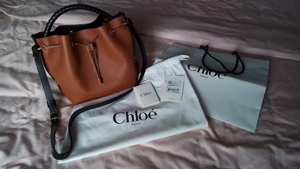 PRACHTIGE NIEUWE CHLOÉ MARCIE BUCKET TAS,INCL.DUSTBAG ENZ., Ophalen of Verzenden, Nieuw, Overige kleuren, Overige typen