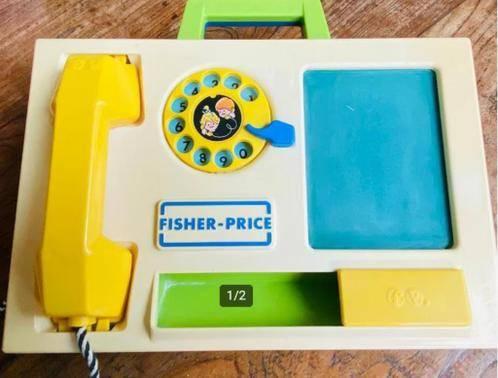 fisher price telefoon centrale, zgan, Kinderen en Baby's, Speelgoed | Fisher-Price, Zo goed als nieuw, Speelset, Ophalen of Verzenden