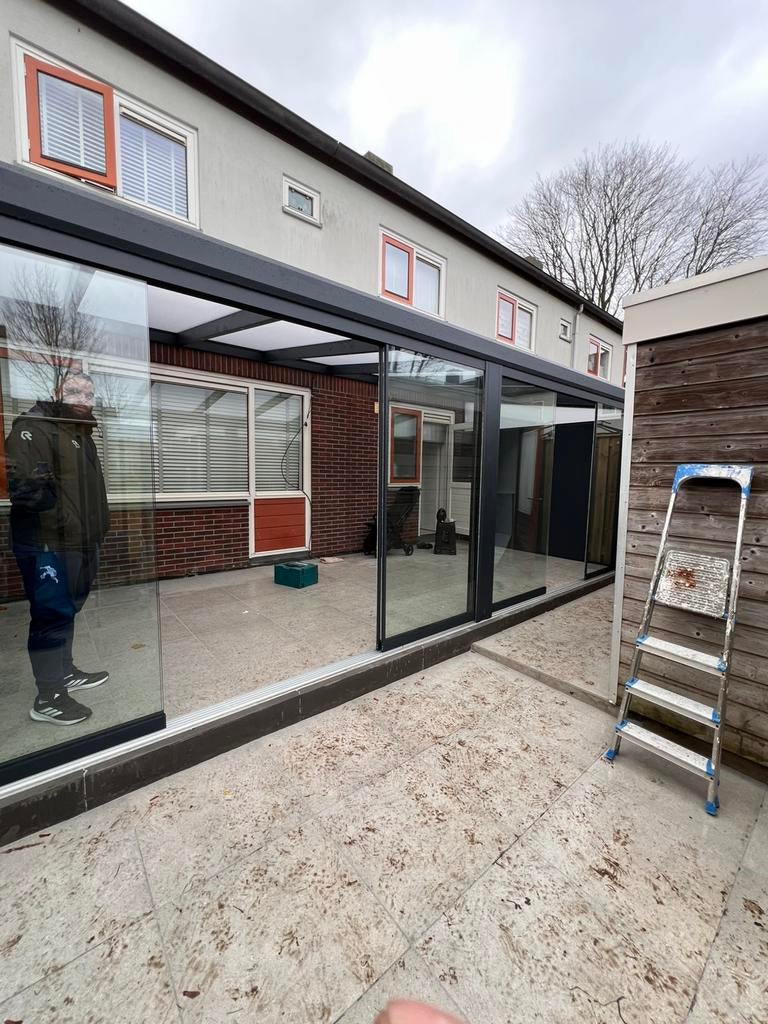 Veranda overkapping tuinhuis, Ophalen of Verzenden, Zo goed als nieuw, Veranda