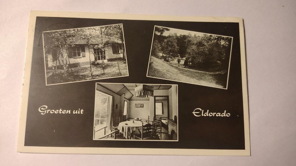Beekbergen Groeten uit Eldorado, Ophalen of Verzenden, 1940 tot 1960, Gelderland