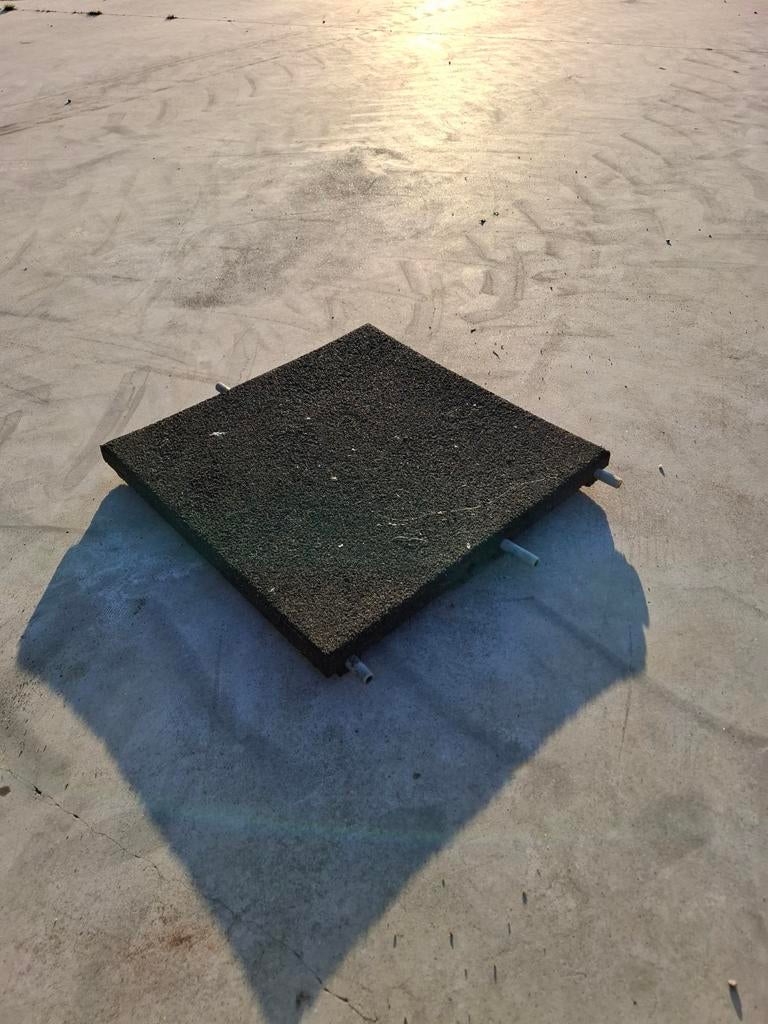 Rubberen Tegels, speeltuin ondergrond, Tuin en Terras, Deurmatten, Ophalen of Verzenden, Gebruikt, Rubber