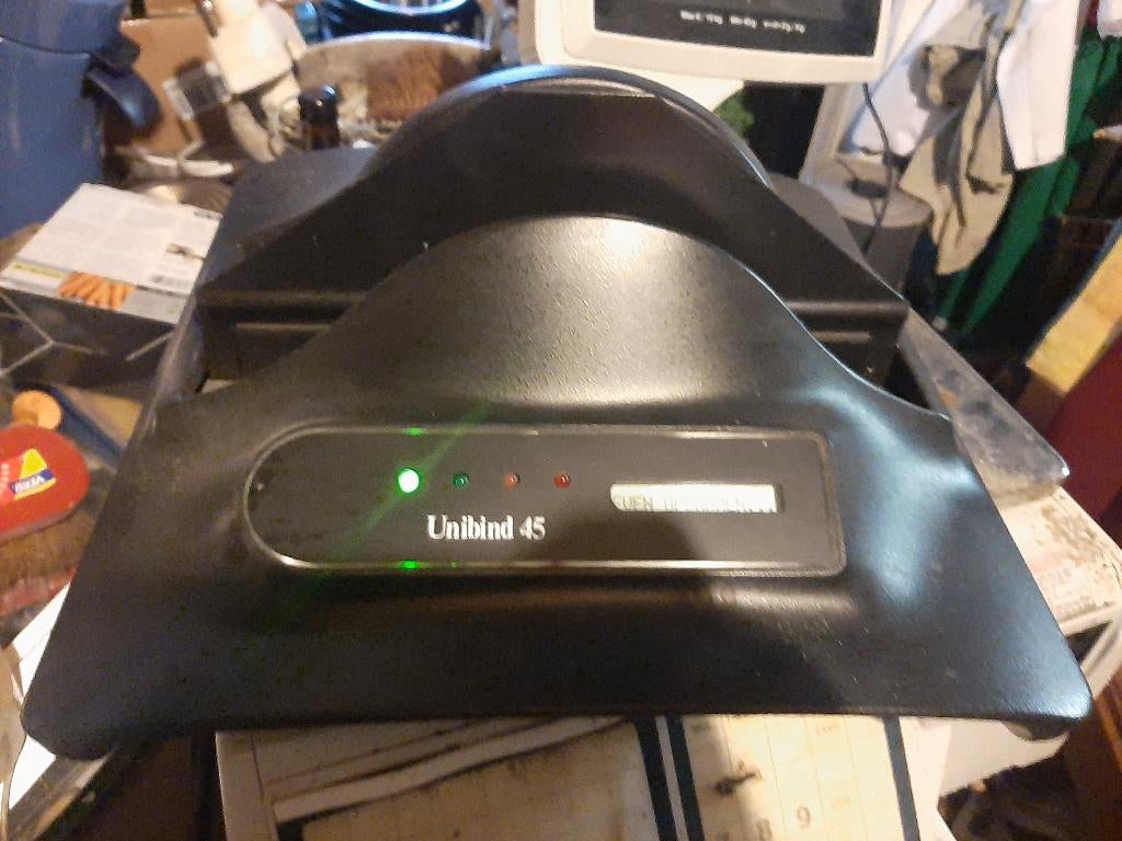unibind 45 papier inbindmachine, Diversen, Ophalen, Zo goed als nieuw