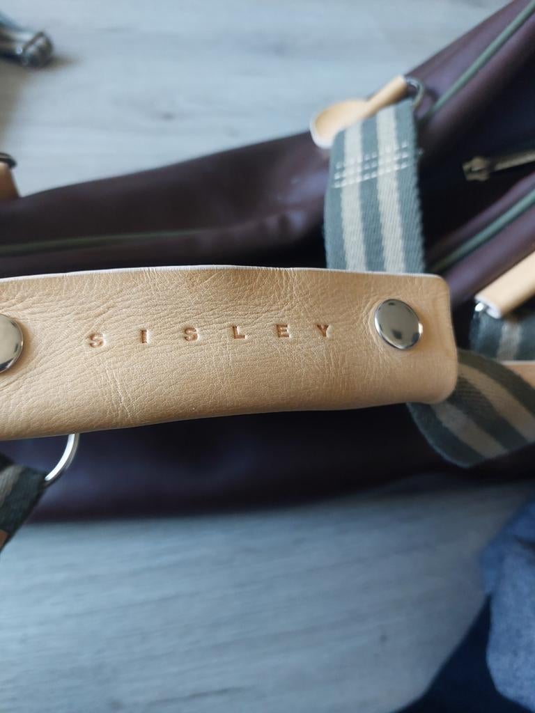 Sisley reistas met wieltjes - Bruin, Ophalen of Verzenden