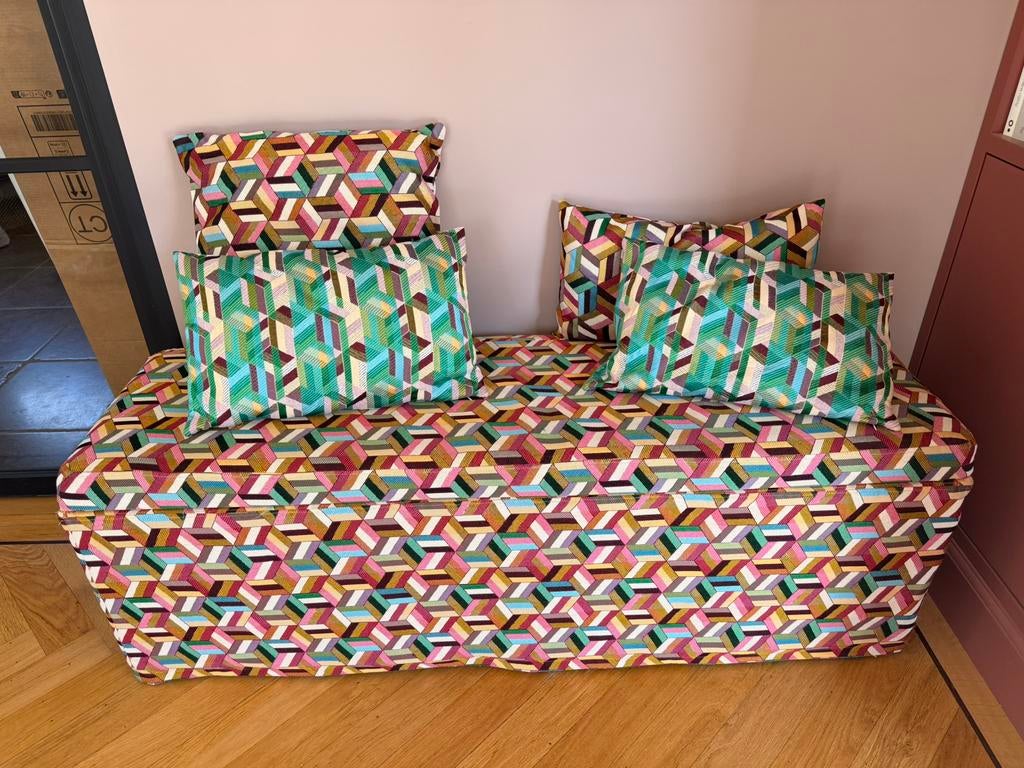 Dekenkist/ bankje met opbergruimte, Ophalen, Minder dan 50 cm, 125 cm of meer, Zo goed als nieuw