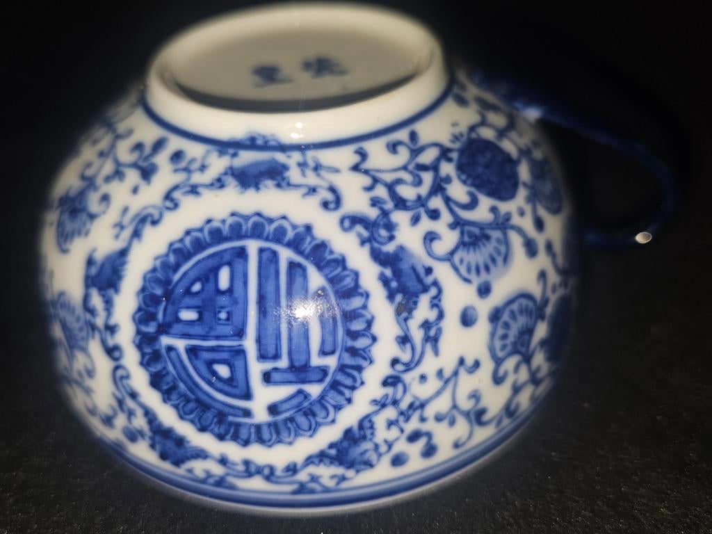 Antiek Chinees Copje - Ming/Qing Dynastie Stijl, Antiek en Kunst, Ophalen of Verzenden