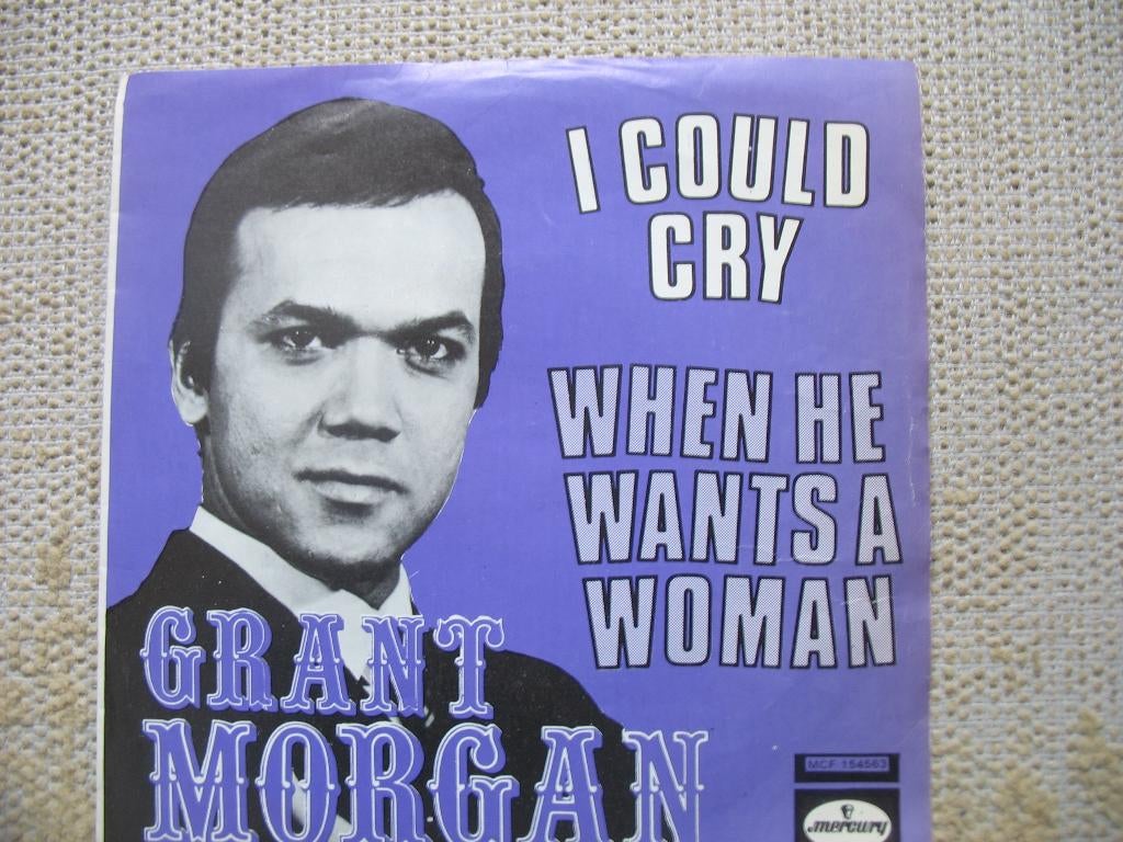 Grant Morgan - I could cry, Cd's en Dvd's, Vinyl Singles, Gebruikt, 7 inch, Single, Ophalen of Verzenden