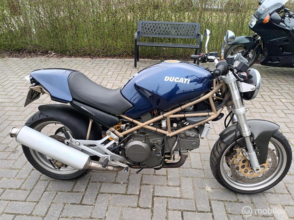 Nieuwstaat Ducati Monster 750 16 K kms Inruil Kan, Motoren, Motoren | Ducati, Bedrijf, Meer dan 35 kW, Toermotor, 748 cc
