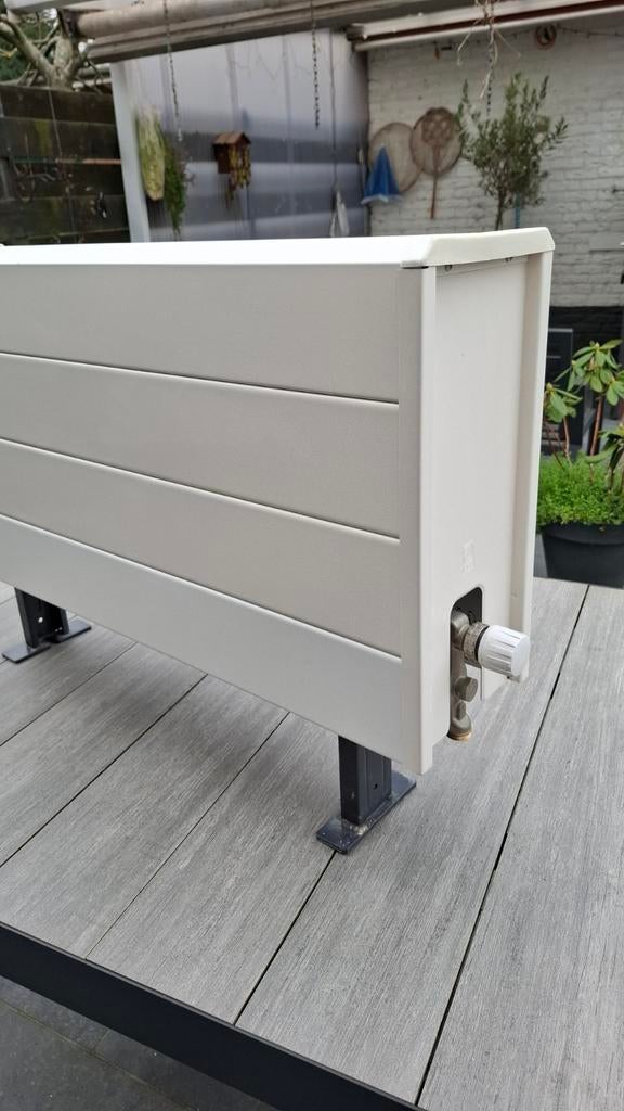 Jaga Tempo Vrijstaande Convector 80x40x18 - Incl. Poten, Ophalen, 30 tot 80 cm, Gebruikt, Radiator