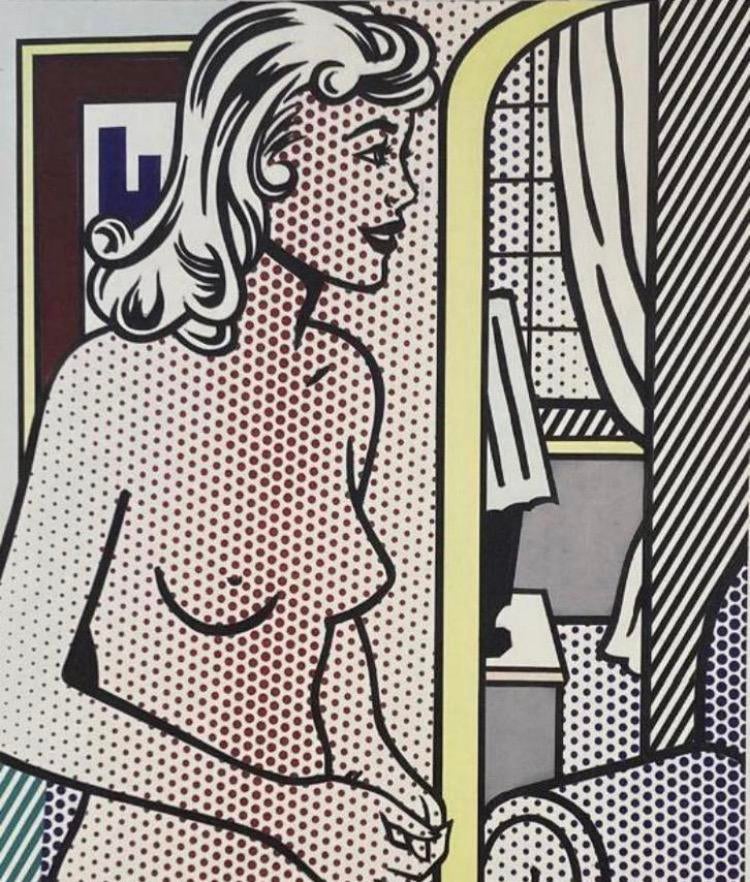 Roy Lichtenstein : lithografie meet certificaat, Antiek en Kunst, Kunst | Litho's en Zeefdrukken, Ophalen of Verzenden