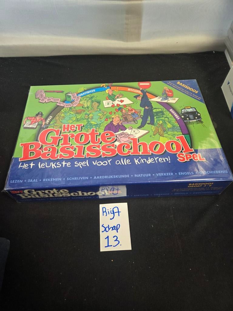 Het Grote Basisschool Spel - Educatief Bordspel, Noordhoff Uitgevers, Gebruikt, Ophalen of Verzenden, Drie of vier spelers