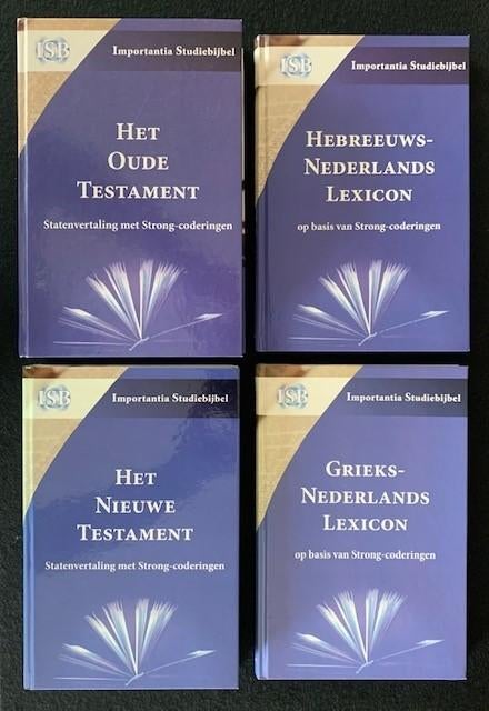 Studiebijbel Importantia; compleet in 4 delen, Boeken, Godsdienst en Theologie, Ophalen of Verzenden, Zo goed als nieuw