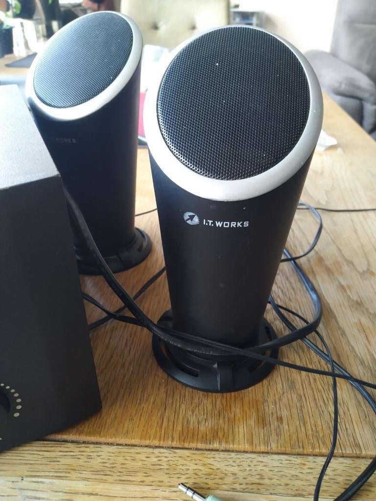 i.t.works speaker set, Computers en Software, Pc speakers, Ophalen
