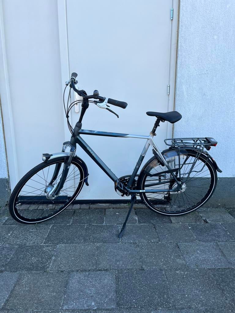 Gazelle Eclipse 61cm Herenfiets, Ophalen, Gebruikt, Versnellingen, 57 tot 61 cm