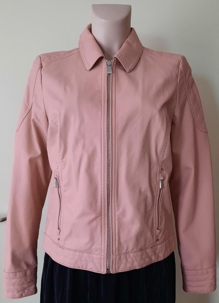 Nieuw Bonita imitatie leren jasje roze maat 38, Maat 38/40 (M), Nieuw, Bonita, Ophalen of Verzenden