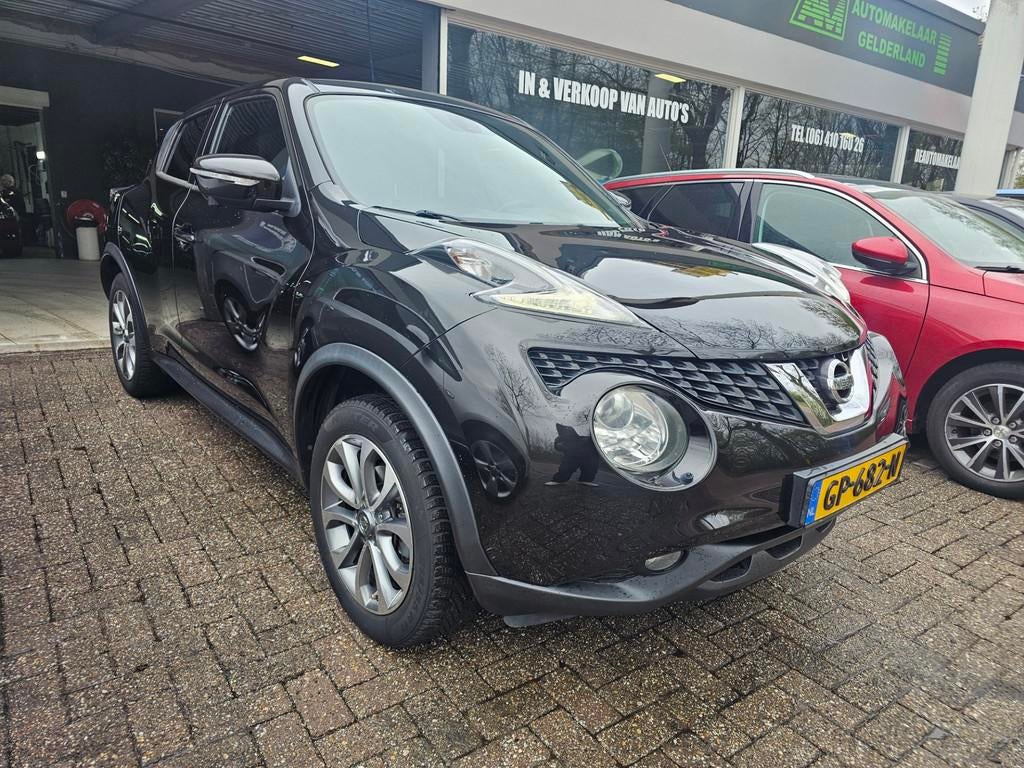 Nissan Juke 1.5 dCi S/S Tekna | 2E EIGENAAR | 12MND GARANTIE, Voorwielaandrijving, 4 cilinders, Zwart, Bedrijf