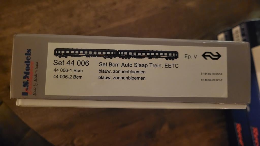 LS MODELS 44 006 - NS Autoslaaptrein EETC, Hobby en Vrije tijd, Overige merken, Gelijkstroom, Ophalen of Verzenden, NS
