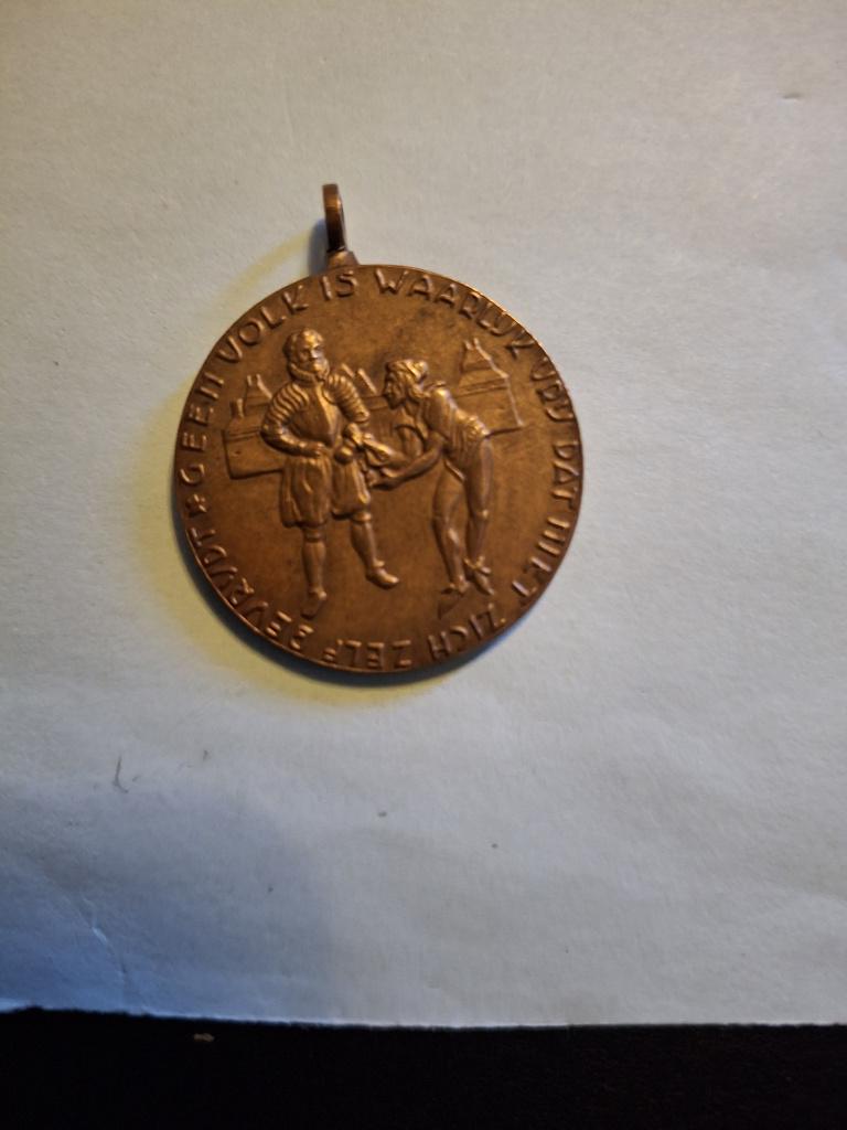 Universiteit Utrecht 300-jarig jublileum 1636 - 1936, Postzegels en Munten, Penningen en Medailles, Verzenden, Overige materialen