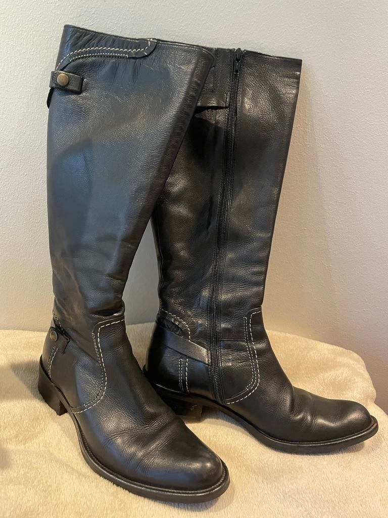 Maripé lange laarzen, maat 37, Ophalen of Verzenden, Zo goed als nieuw, Zwart, Hoge laarzen