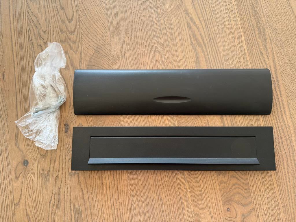 Brievenbusklep binnenkant en buitenkant, Ophalen of Verzenden, Zo goed als nieuw, IJzer, Brievenbusklep