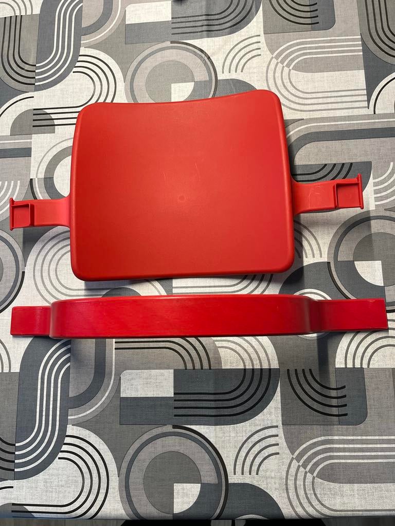 Stokke Tripp Trapp babyset met houten beugel, Kinderen en Baby's, Kinderstoelen, Ophalen of Verzenden, Zo goed als nieuw, Meegroeistoel