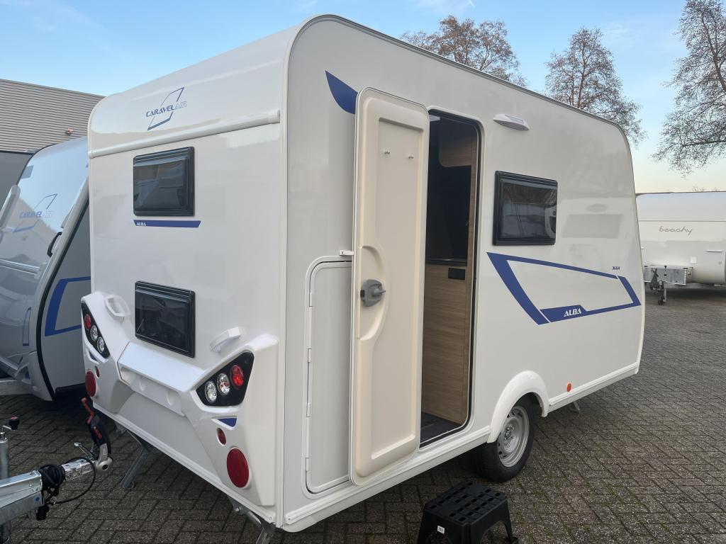 Caravelair Alba 366 H stapelbed, Standaardzit, Schokbreker, Bedrijf, 500 - 750 kg