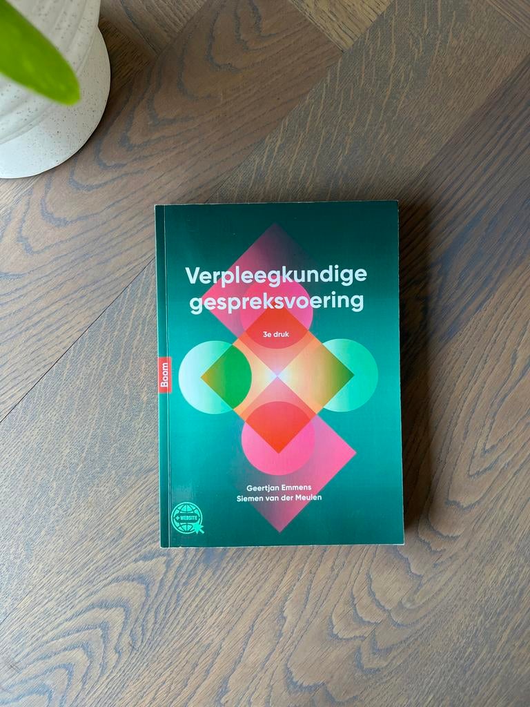Verpleegkundige gespreksvoering 3e druk, Ophalen of Verzenden, Gamma, Gelezen, HBO