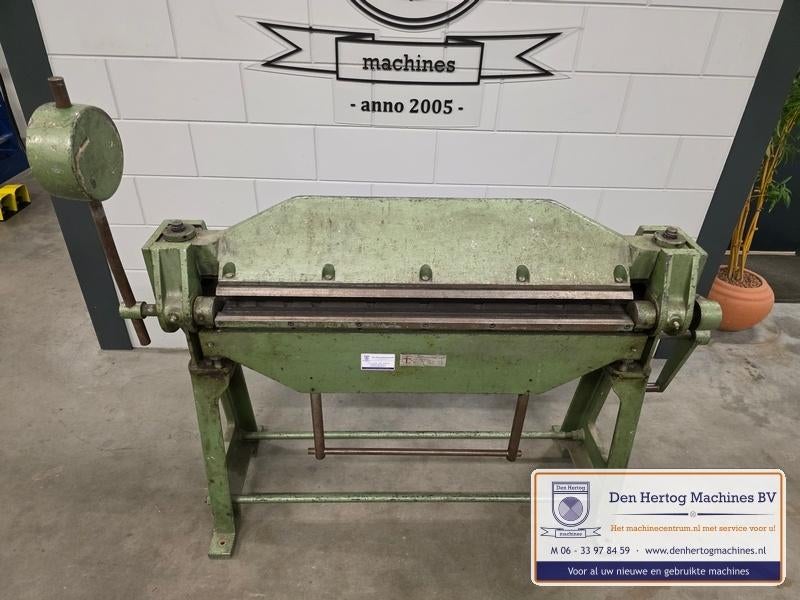 Hand zetbank JORG 1020x2mm gebruikte machines zetbanken, Ophalen, Gebruikt