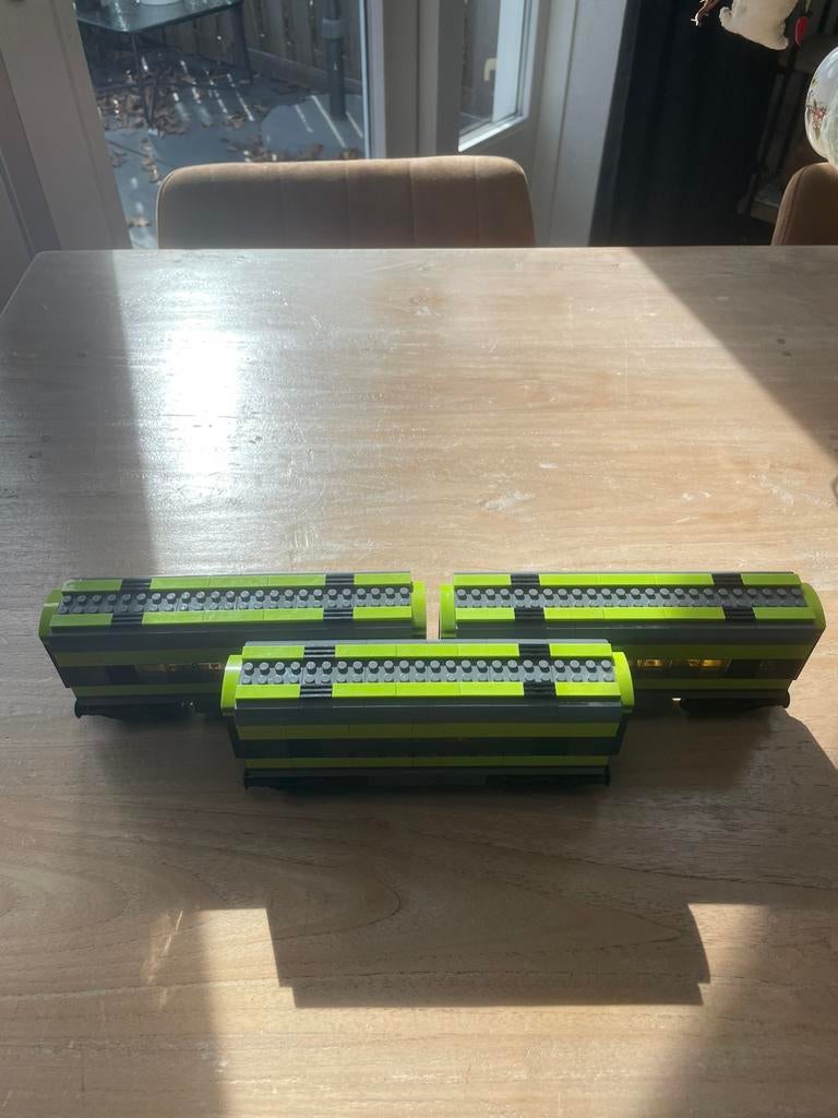 Lego MOC wagons., Kinderen en Baby's, Speelgoed | Duplo en Lego, Ophalen of Verzenden, Zo goed als nieuw