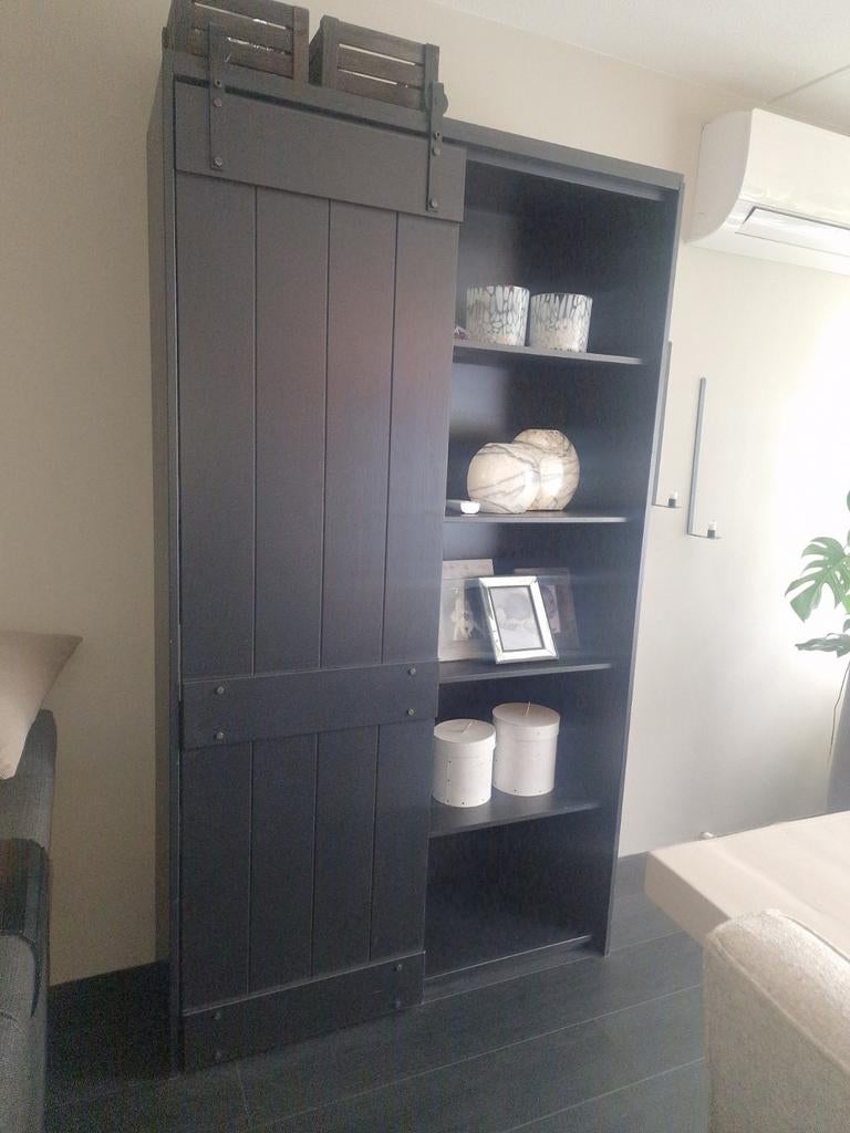 Woood kast, Ophalen, 50 tot 100 cm, Zo goed als nieuw, 150 tot 200 cm