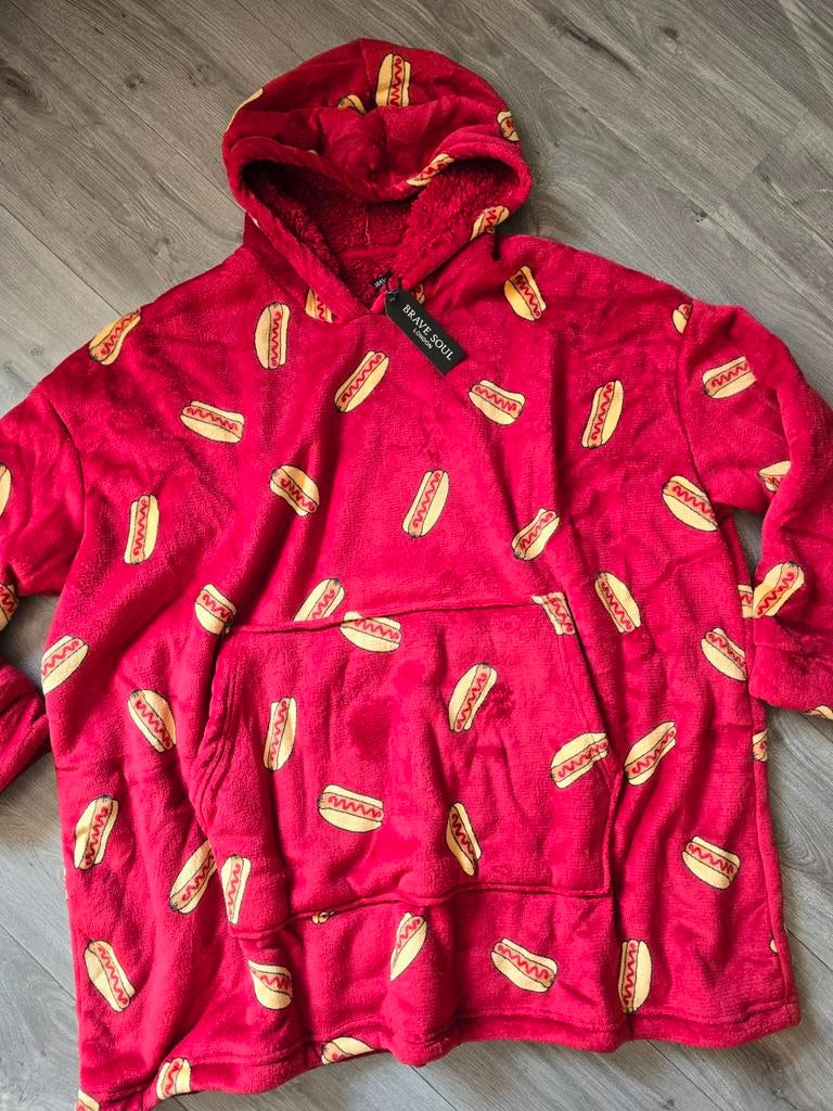 Brave Soul Heren hot-dog Snuggle Fleece, One size, Nieuw, Ophalen of Verzenden, Nieuw, Overige maten