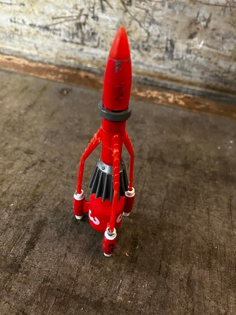 Thunderbirds 3 raket speelgoedfiguur, Ophalen of Verzenden, Gebruikt, Jongen of Meisje
