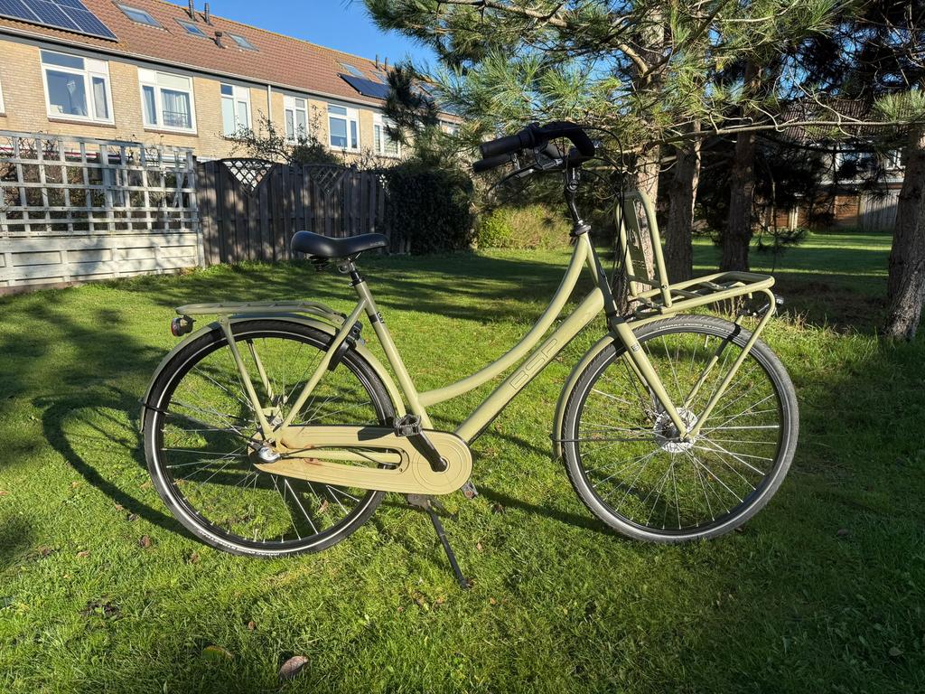 BSPfiets, transportfiets,frame 57, wiel 28x1,75, urban groen, 56 cm of meer, Ophalen, Gebruikt, Versnellingen