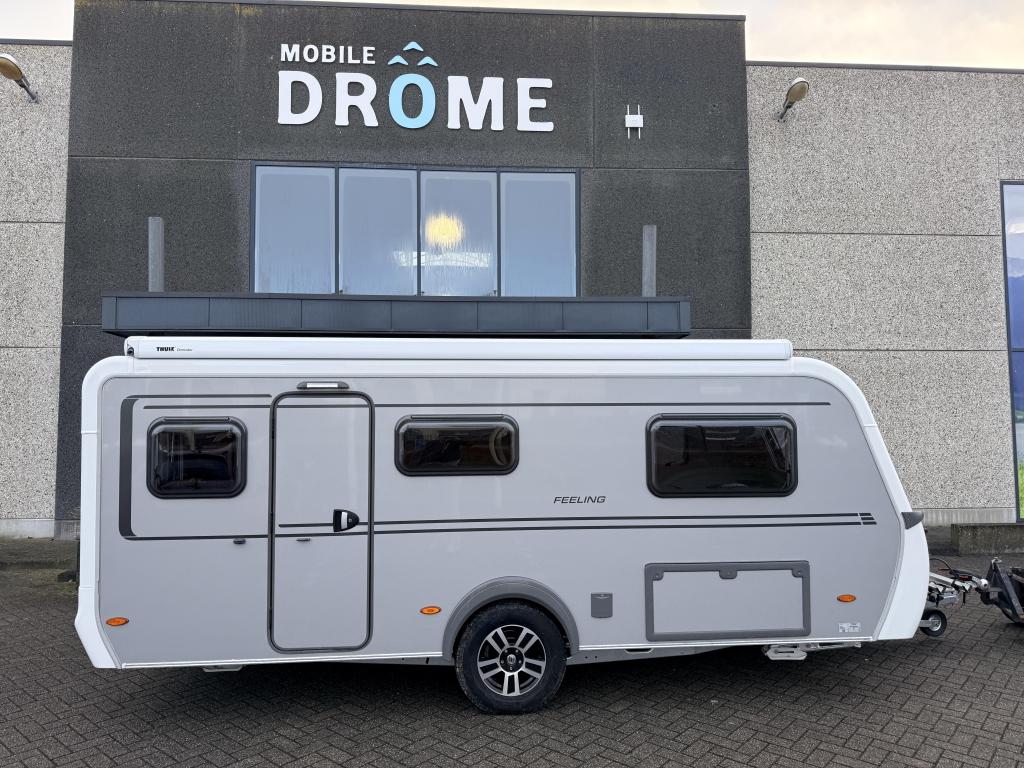 Eriba Feeling 470 Enkele bedden 2026, Caravans en Kamperen, Bedrijf, Tot en met 3, 5 tot 6 meter, Eriba