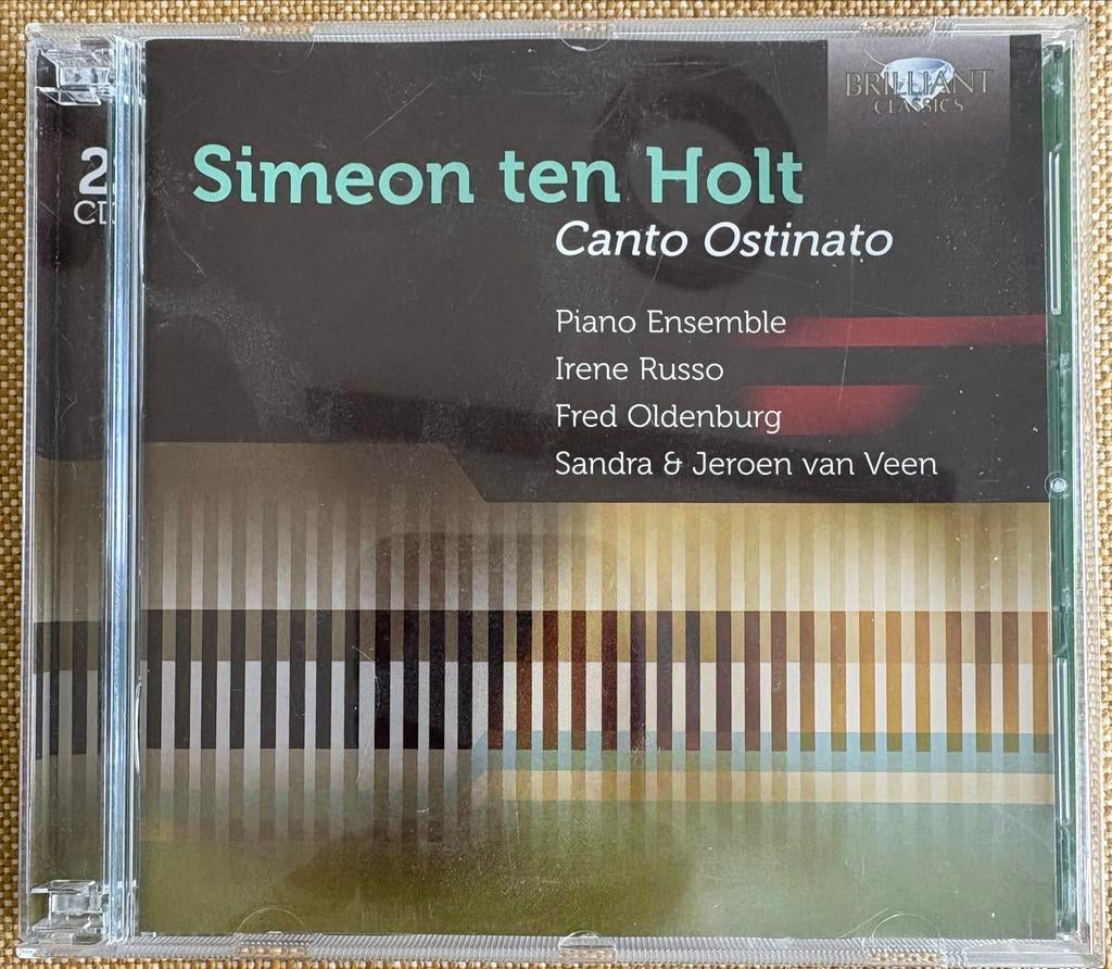 Simeon ten Holt - Canto Ostinato (2 CD's), Kamermuziek, Boxset, Modernisme tot heden, Ophalen of Verzenden