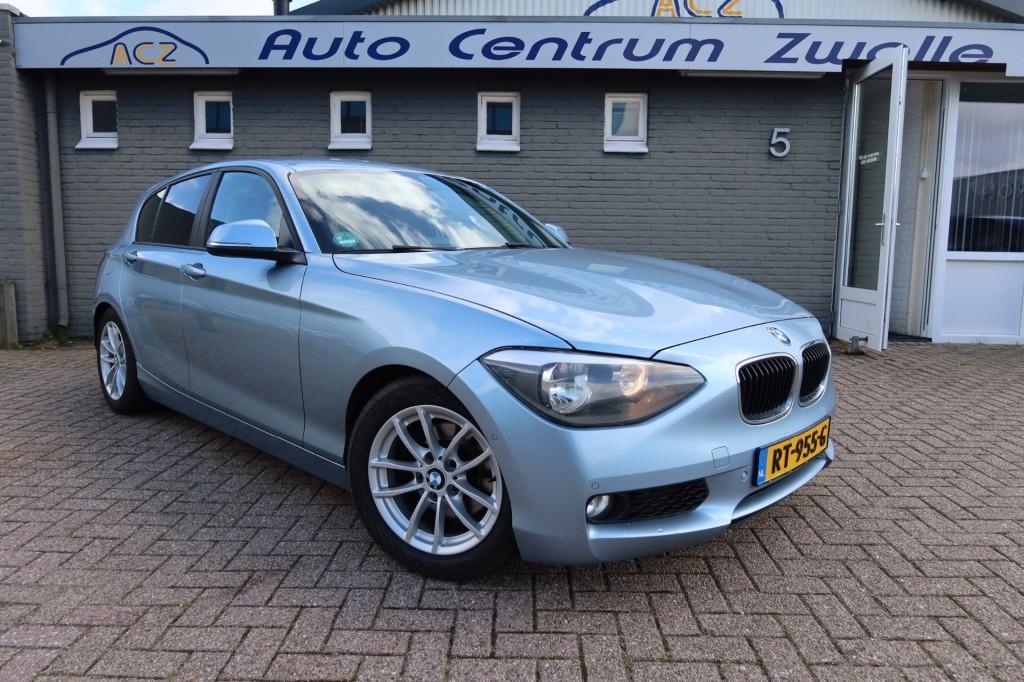 Bmw 1-SERIE 120D HIGH EXECUTIVE ( GOEDE STAAT ), Auto's, BMW, Euro 5, 4 cilinders, Blauw, Diesel