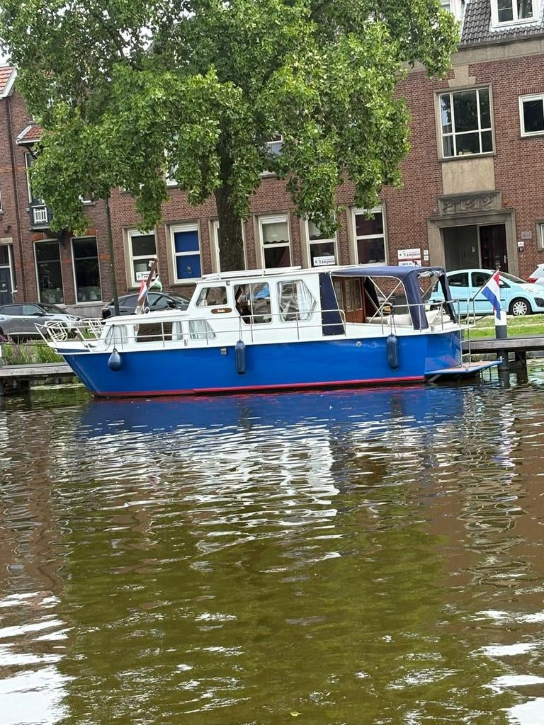 Kruiser boot, Watersport en Boten, Motorboten en Motorjachten, Gebruikt, Staal, Binnenboordmotor, Diesel