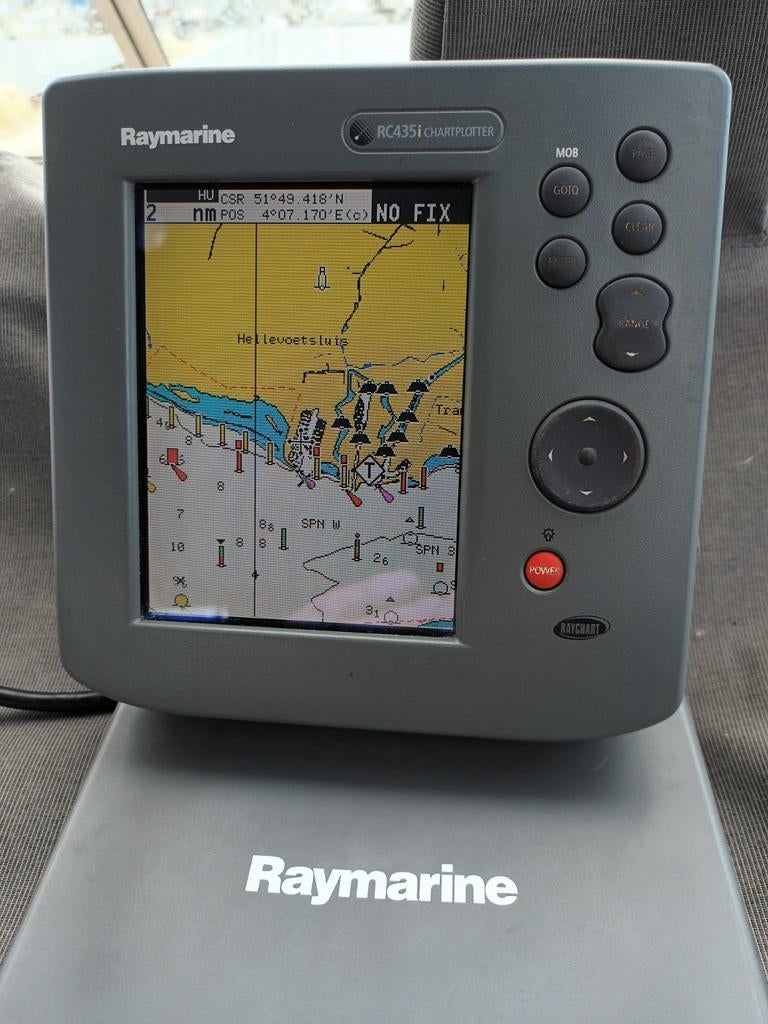 Raymarine tc435i kaartplotter, Ophalen of Verzenden, Kaartplotter of Fish Finder
