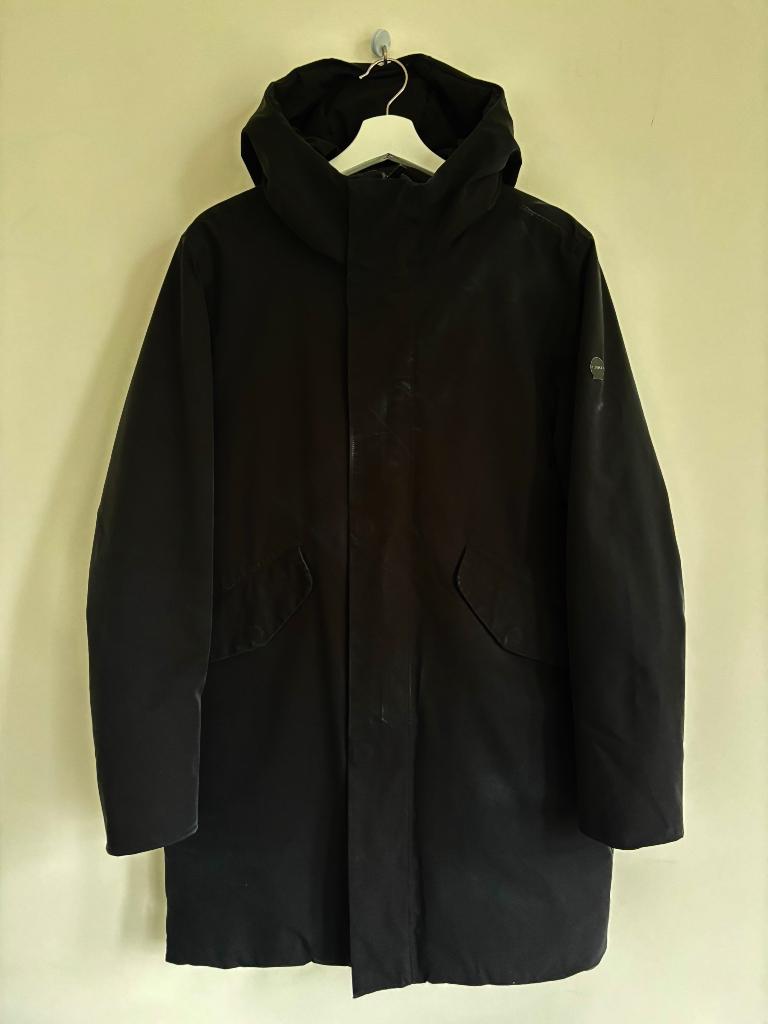Elvine “Hjalmar” winterjas parka - maat M - Zwart, Ophalen, Maat 48/50 (M), Zwart, Zo goed als nieuw