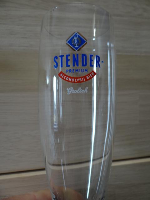 Grolsch glas Stender., Verzamelen, Ophalen of Verzenden, Nieuw, Glas of Glazen, Grolsch