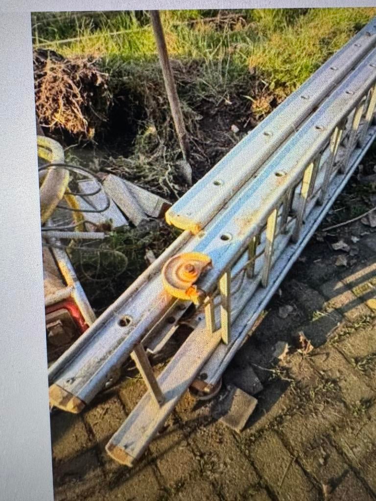 3 delige schijfladder, Ophalen of Verzenden, Zo goed als nieuw