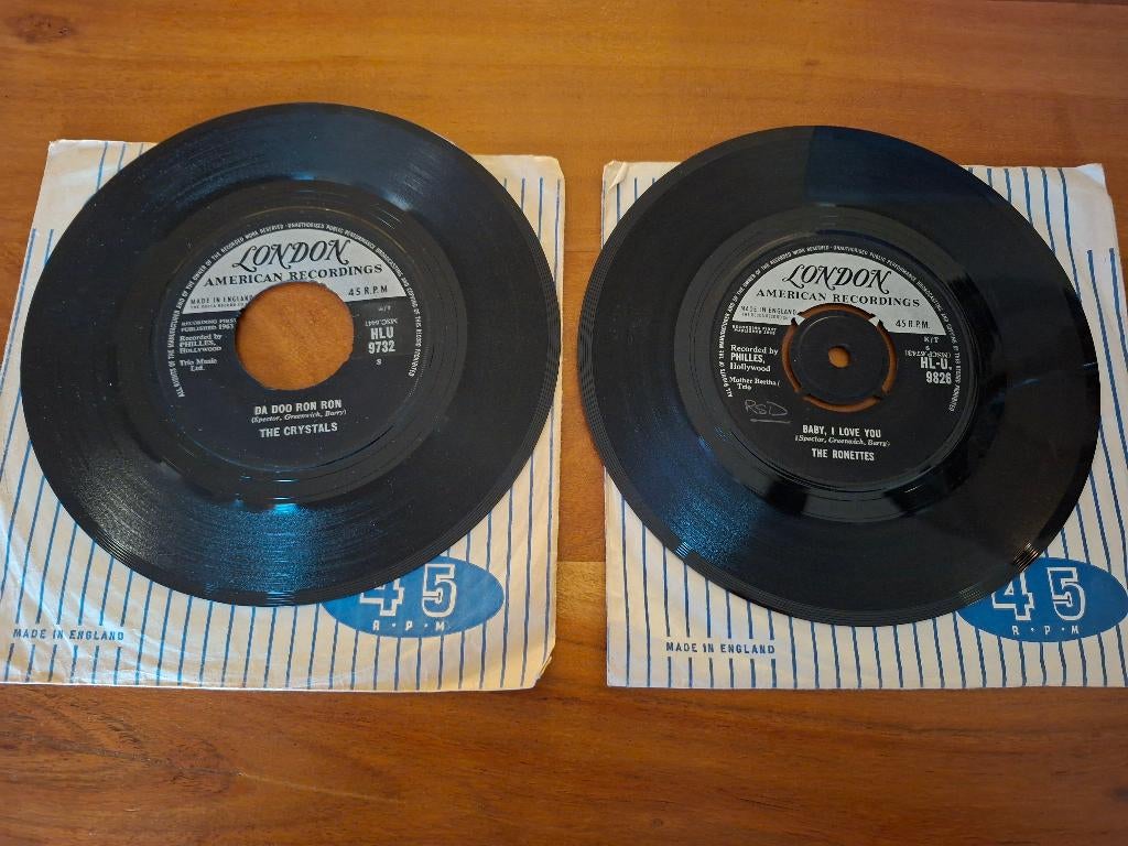 the crystals //the ronettes, Ophalen of Verzenden, Zo goed als nieuw, Pop